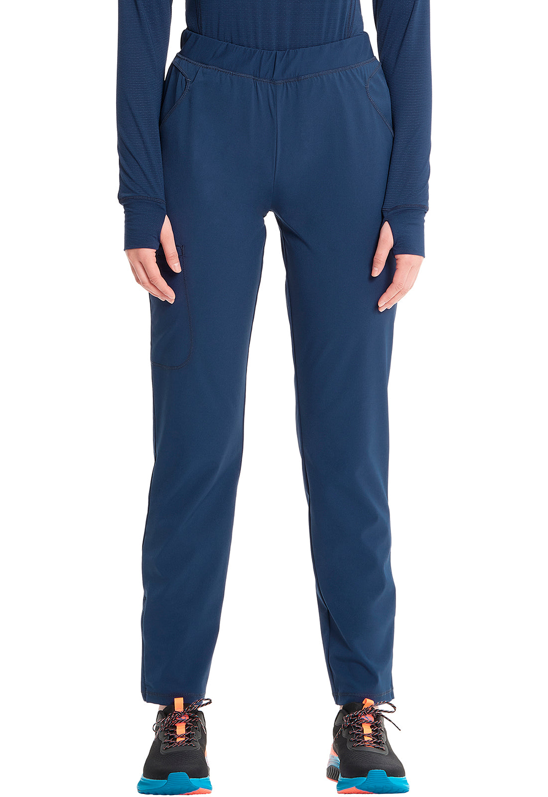 Cherokee Infinity GNR8 Women's IN120A Mid Rise Pull-on Tapered Leg Cargo Pant