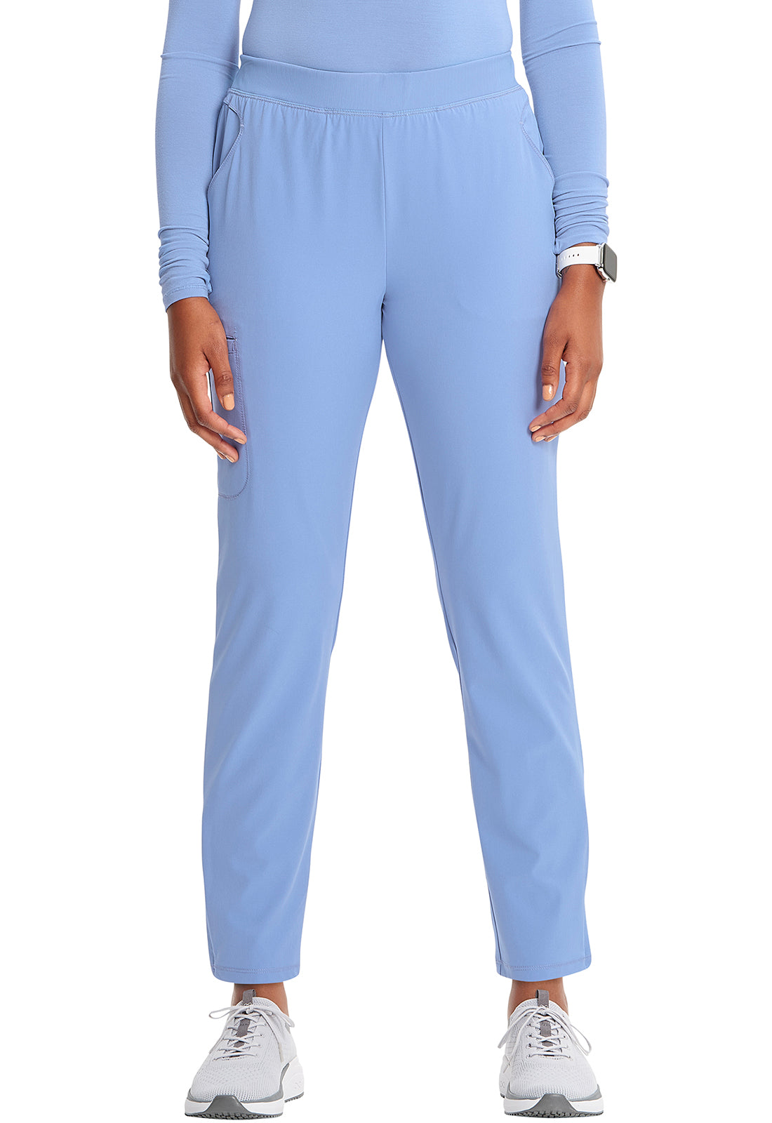 Cherokee Infinity GNR8 Women's IN120A Mid Rise Pull-on Tapered Leg Cargo Pant