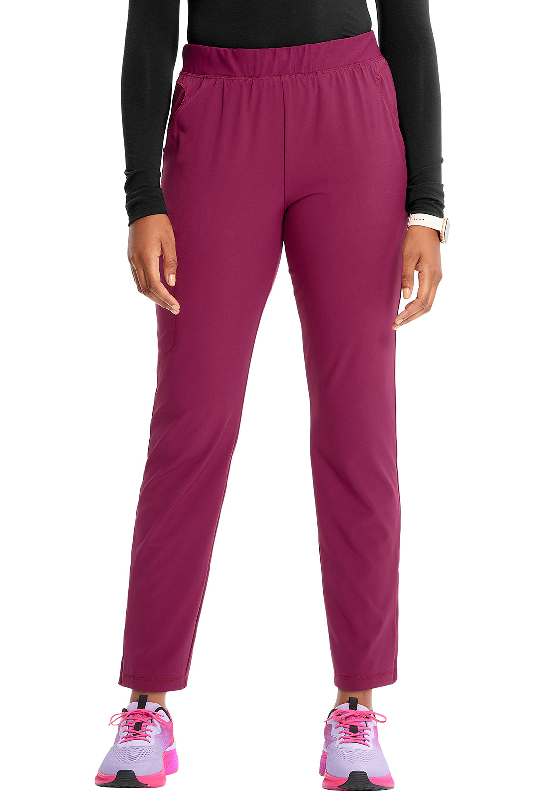 Cherokee Infinity GNR8 Women's IN120A Mid Rise Pull-on Tapered Leg Cargo Pant