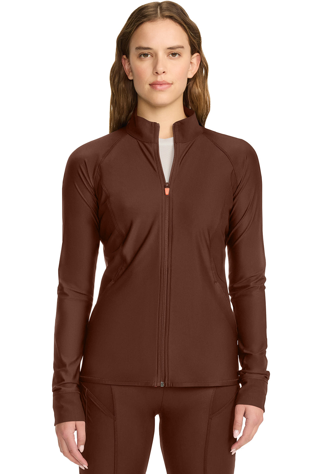 Cherokee Infinity Kinetic Women's IN337A Women's Raglan Zip Front Jacket