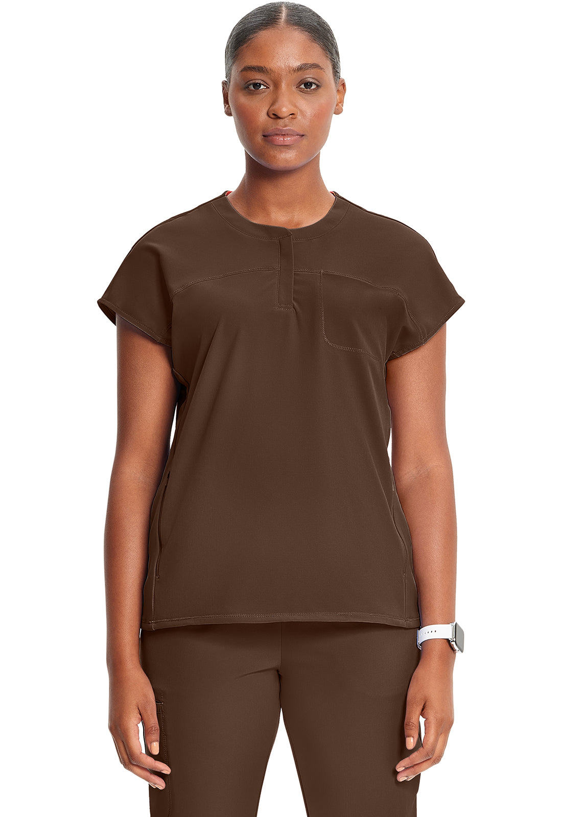 Cherokee Infinity GNR8 Women's IN622A Henley Top