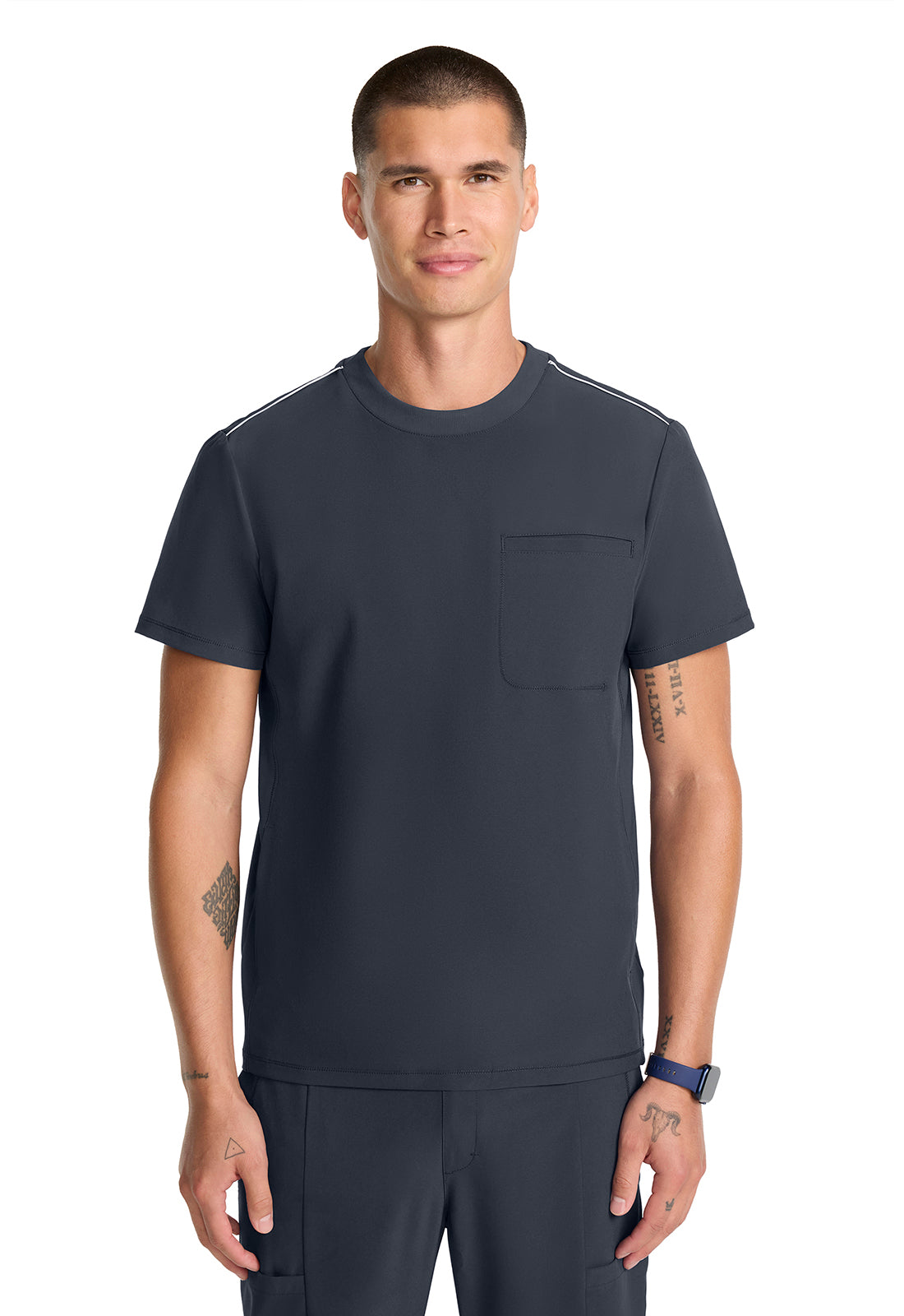 Cherokee Infinity GNR8 Men's IN646A Men's Tuck-in Crew Neck Top