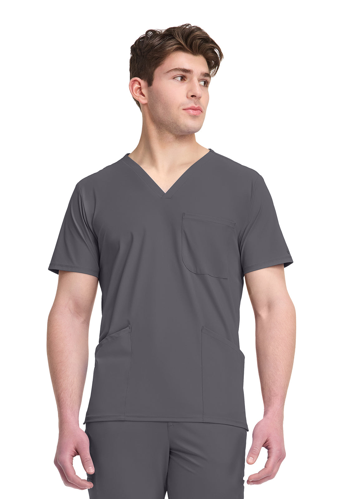 Cherokee Infinity Pursuit Men's IN651A Men's 3 Pocket V-Neck Top