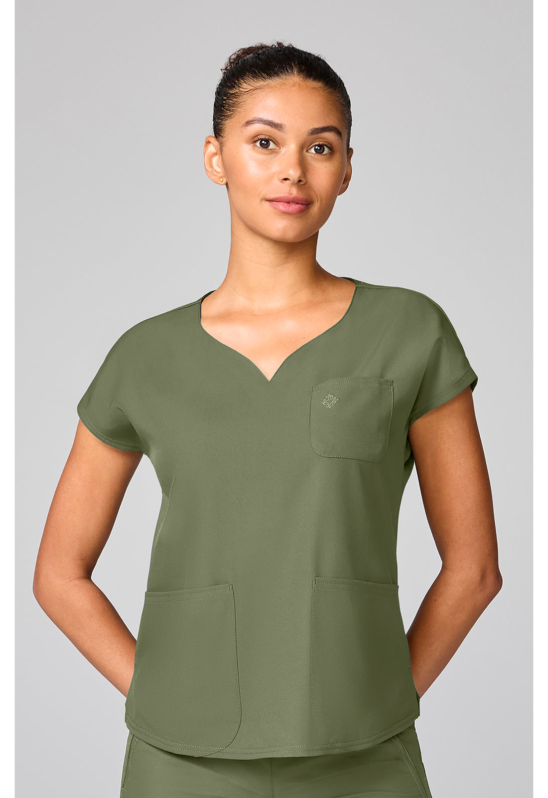 Med Couture Insight Women's MC00008 Dolman Sleeve Top