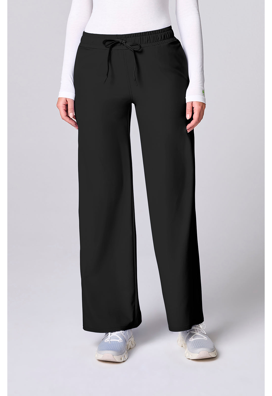 Med Couture Insight Women's MC00009 Wide Leg Pintuck Pant