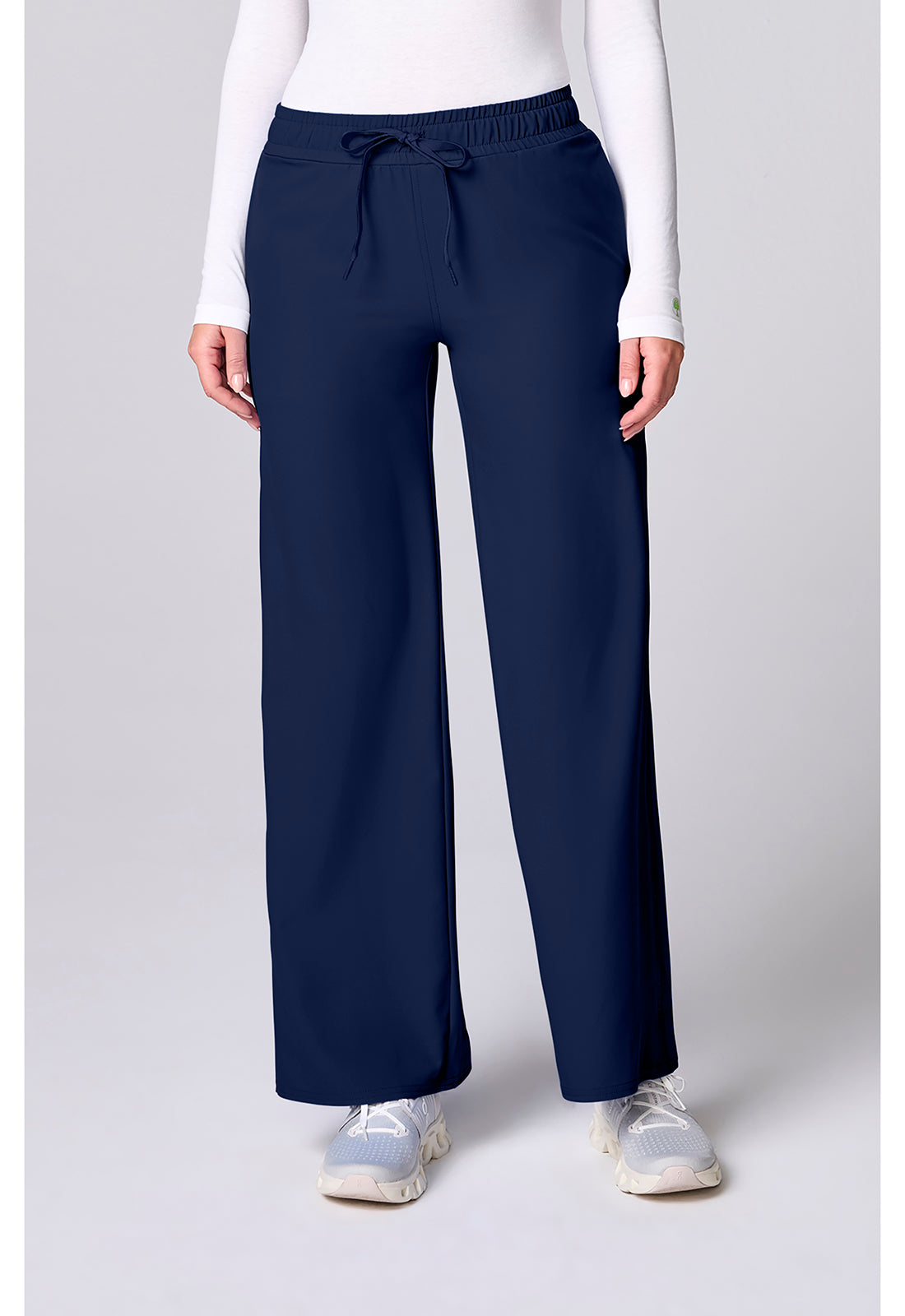 Med Couture Insight Women's MC00009 Wide Leg Pintuck Pant