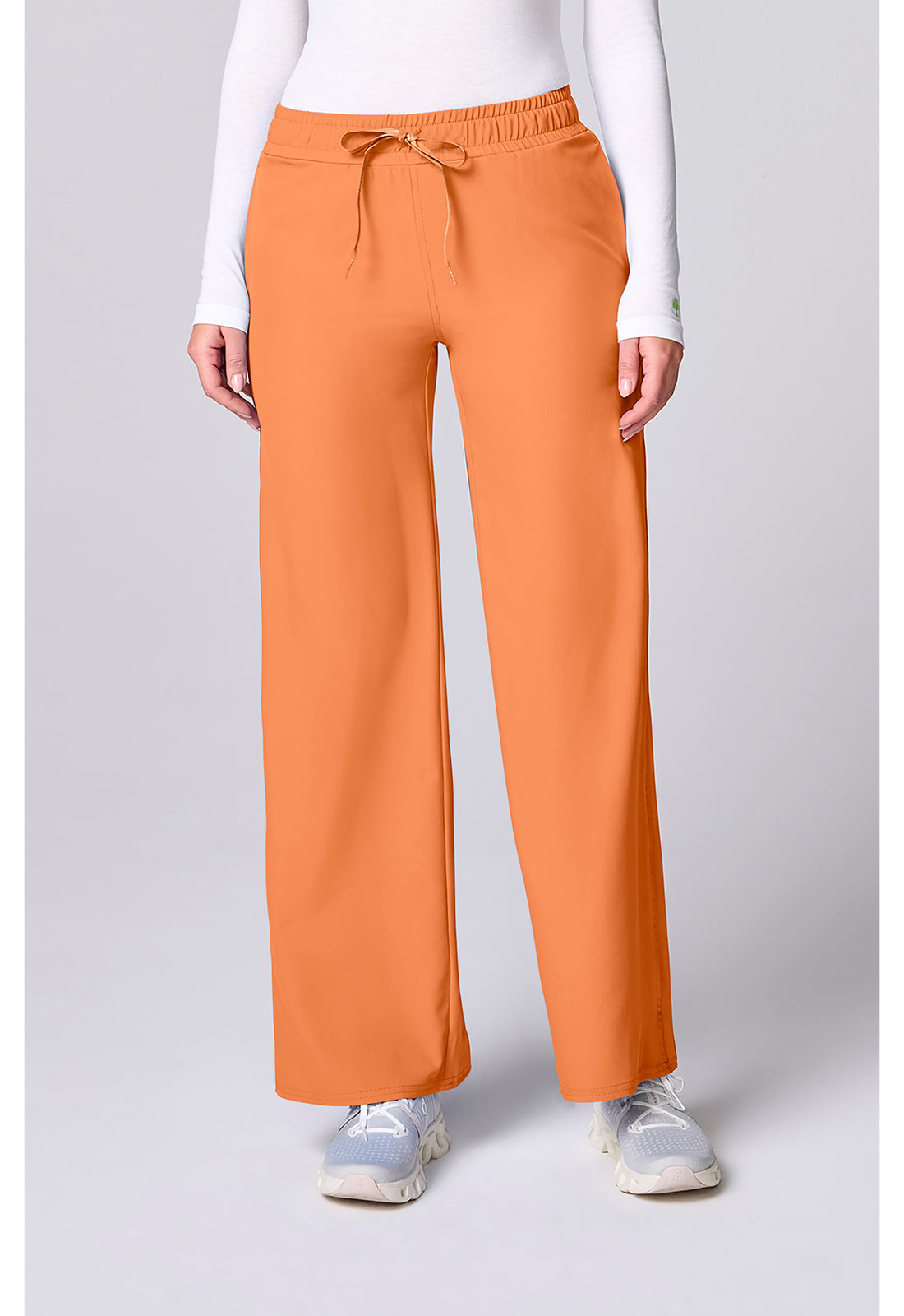 Med Couture Insight Women's MC00009 Wide Leg Pintuck Pant