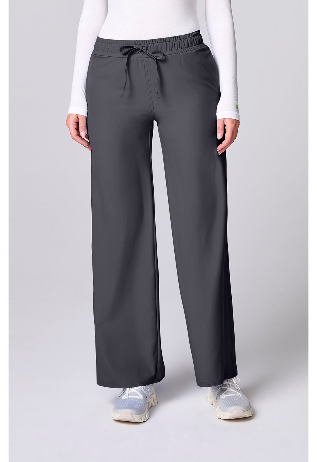 Med Couture Insight Women's MC00009 Wide Leg Pintuck Pant