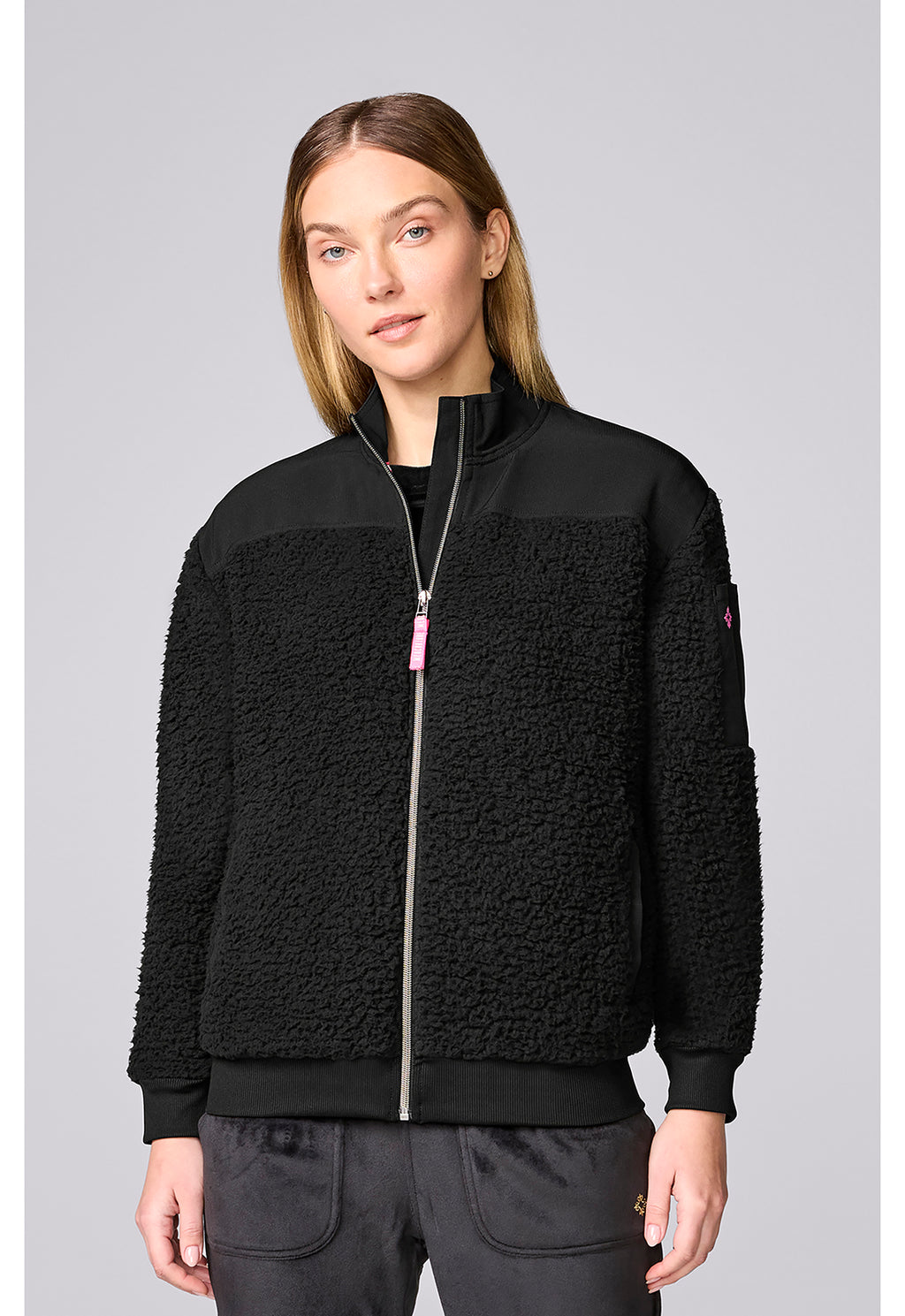 Med Couture Lifestyle Women's MC00045 Sherpa Jacket