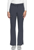 Med Couture Touch Women's MC007 Natural Rise Drawstring Flare Leg Pant
