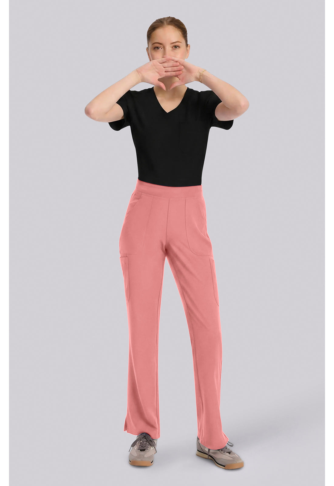 Med Couture Insight Women's MC010 Women's Mid Rise Flare Leg Pant