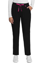 Med Couture Amp Women's MC101 Mid Rise Drawstring Tapered Leg Pant