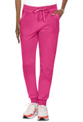 Med Couture Lifestyle Women's MC106 Fleece Natural Rise Jogger