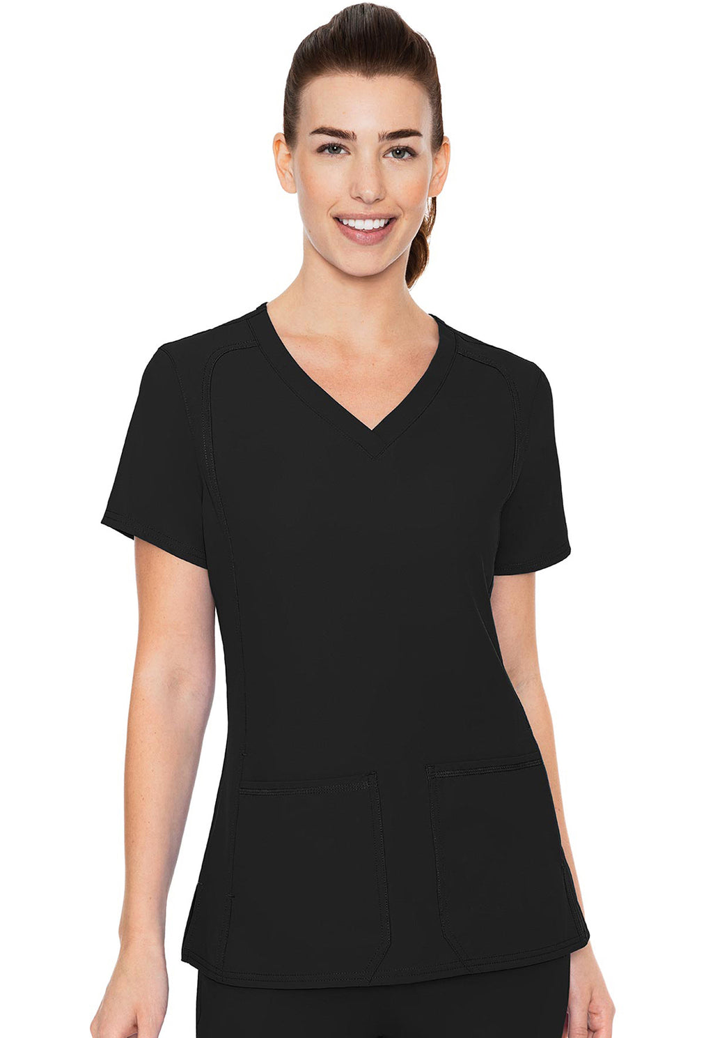 Med Couture Insight Women's MC2468 Side Pocket Top