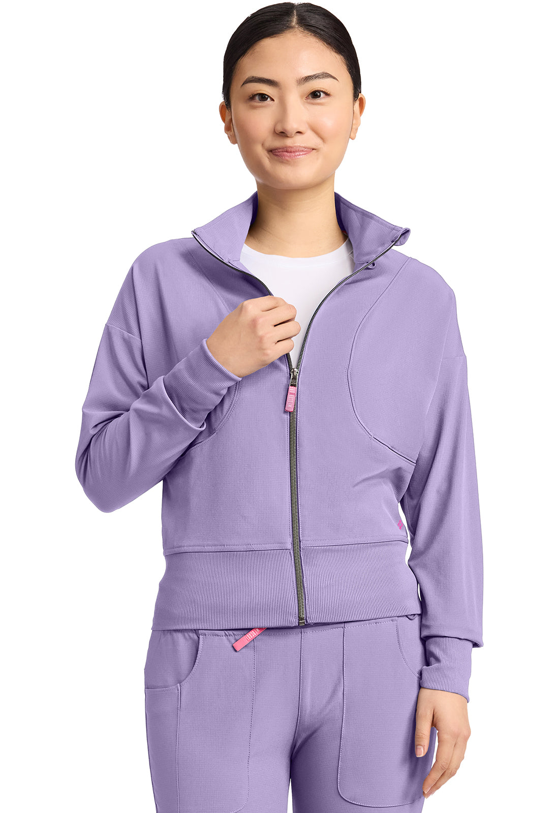 Med Couture Amp Women's MC303 Women's Cropped Warm Up Jacket