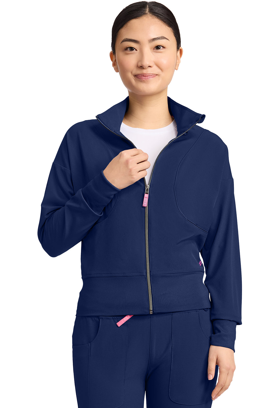 Med Couture Amp Women's MC303 Women's Cropped Warm Up Jacket