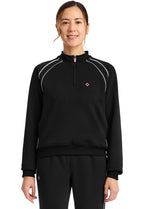 Med Couture Amp Women's MC328 Scuba Half Zip Jacket