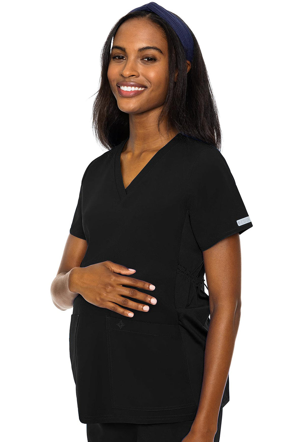 Med Couture Touch Women's MC628 Maternity V-Neck Top