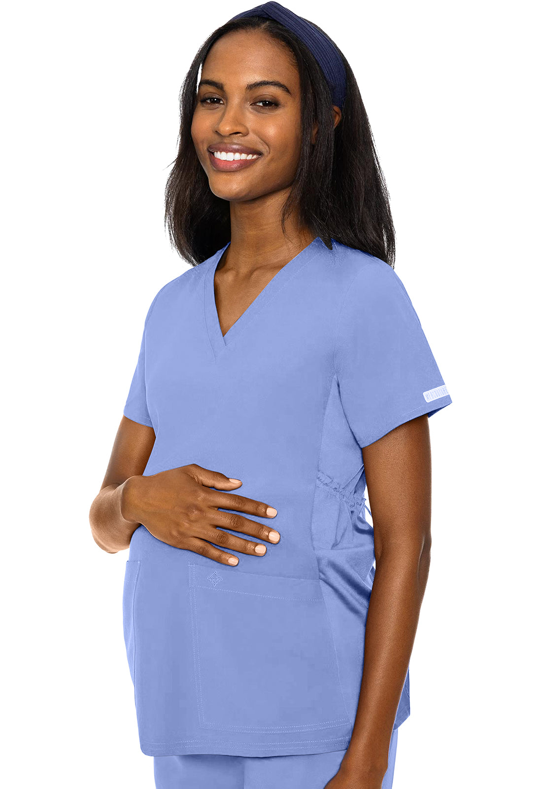 Med Couture Touch Women's MC628 Maternity V-Neck Top