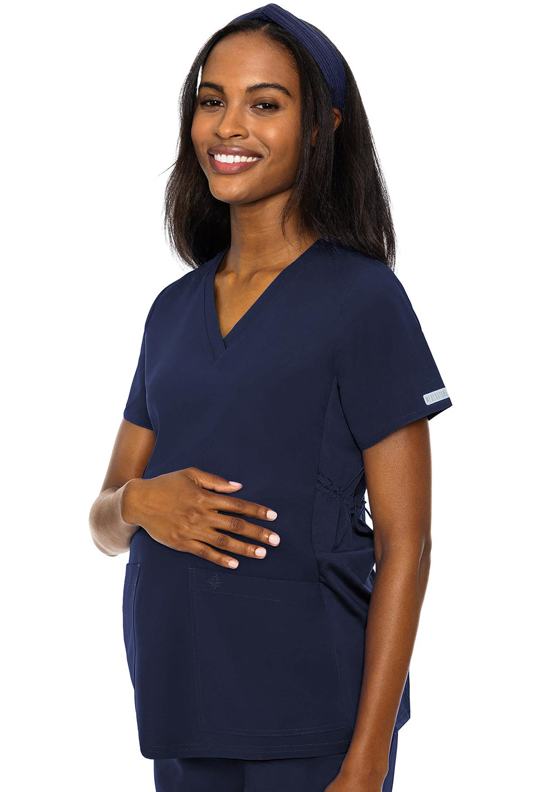 Med Couture Touch Women's MC628 Maternity V-Neck Top