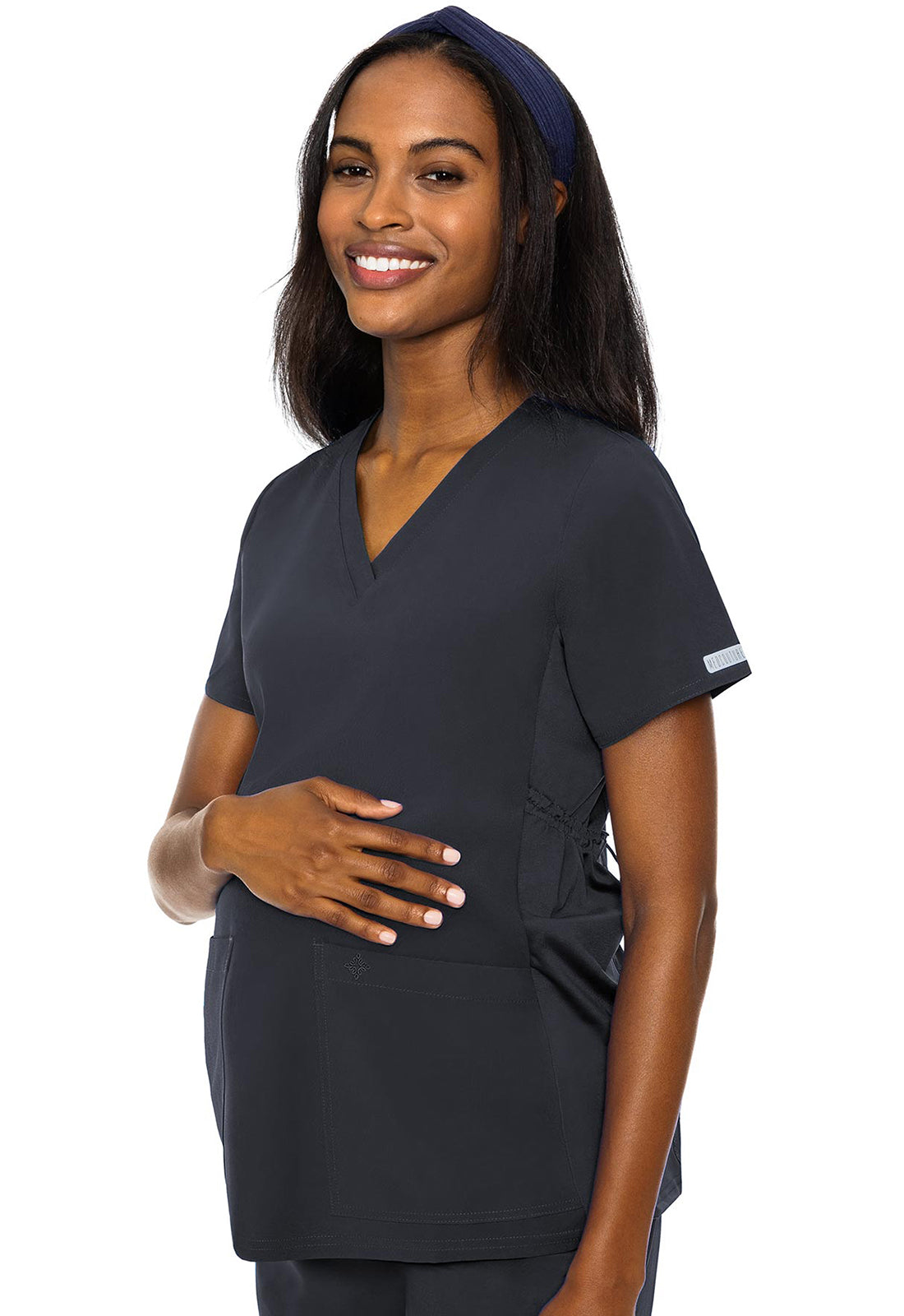 Med Couture Touch Women's MC628 Maternity V-Neck Top
