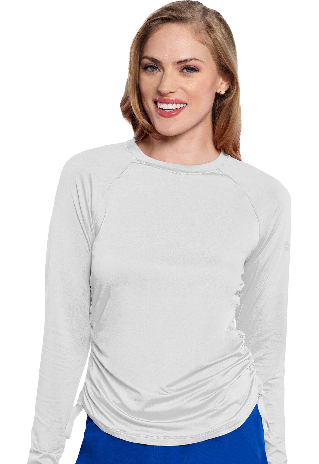 Med Couture Amp Women's MC700 Long Sleeve Ruched Underscrub