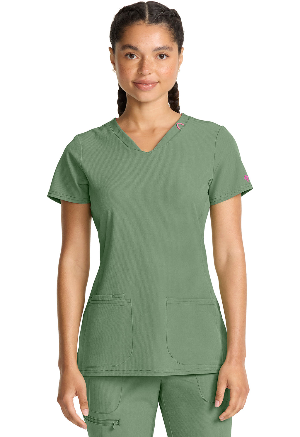 Med Couture Amp Women's MC702 V-Neck Top