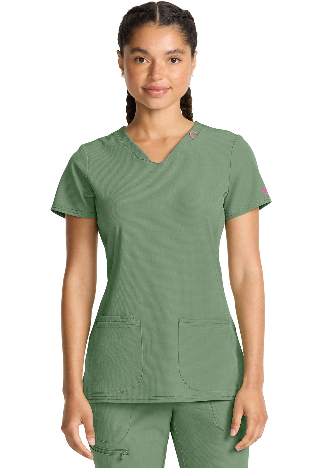 Med Couture Amp Women's MC702 V-Neck Top