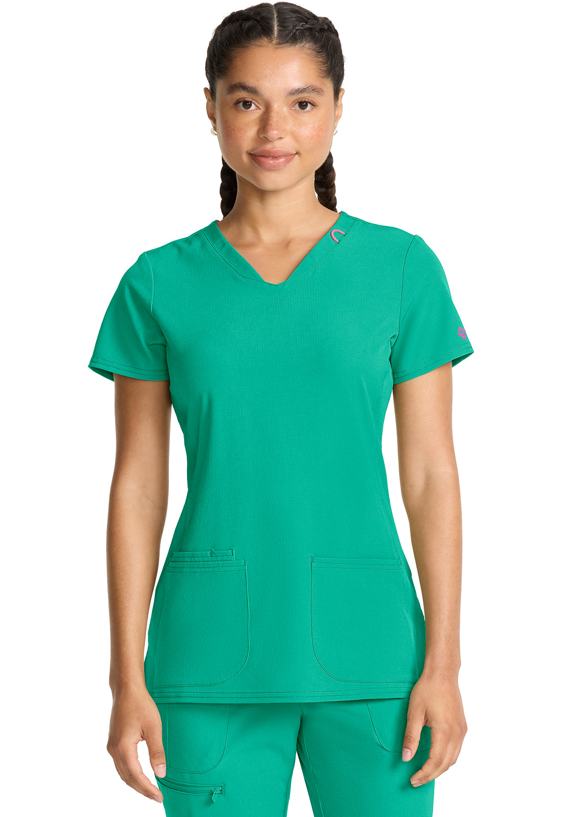 Med Couture Amp Women's MC702 V-Neck Top