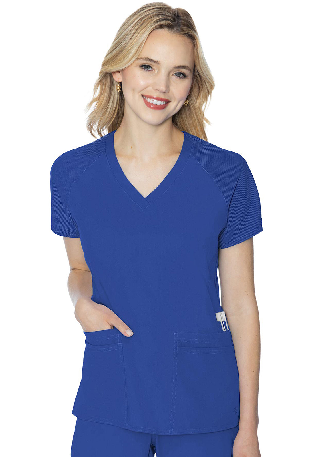 Med Couture Touch Women's MC7425 Raglan Sleeve Top