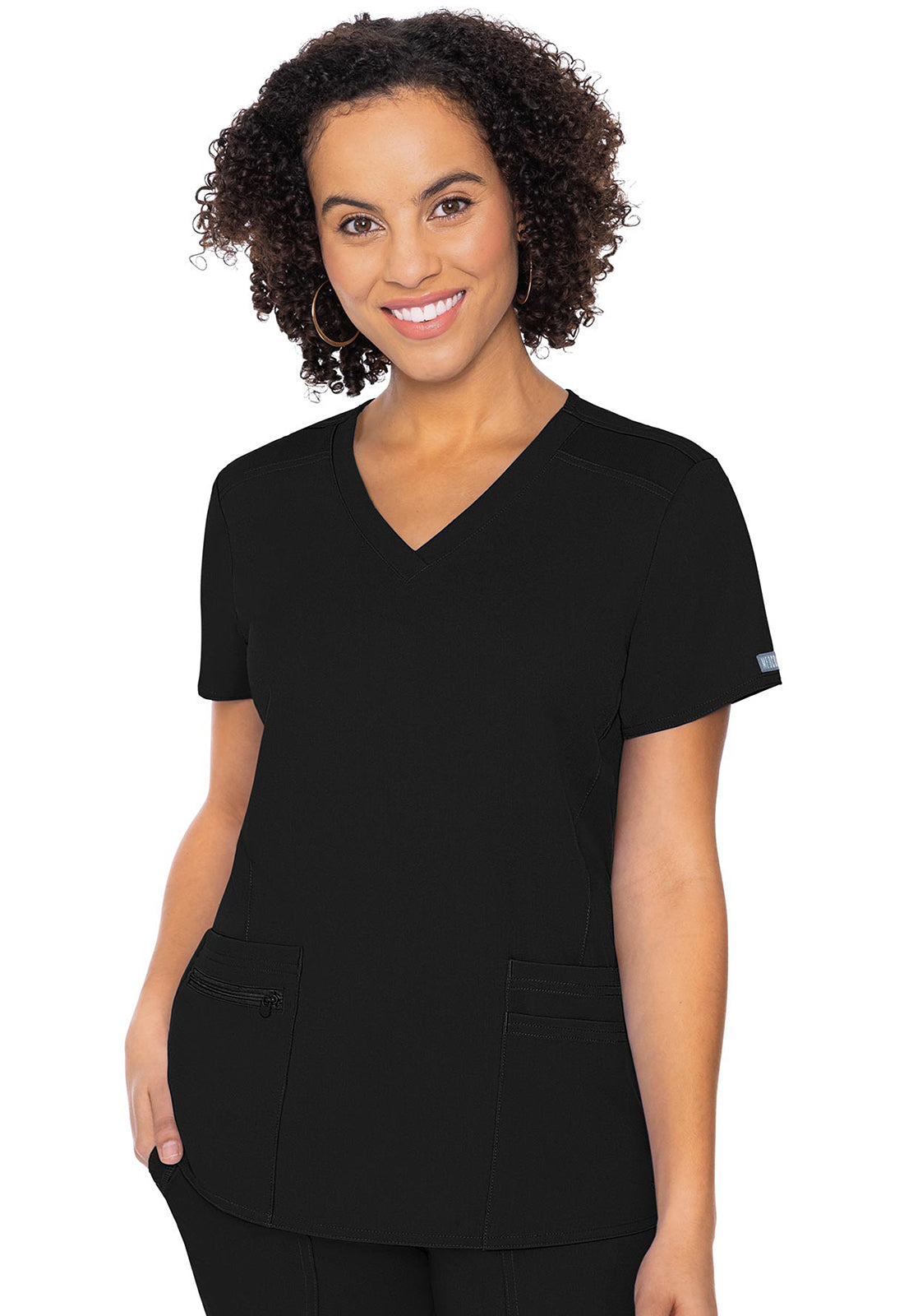 Med Couture Touch Women's MC7468 4 Pocket Top