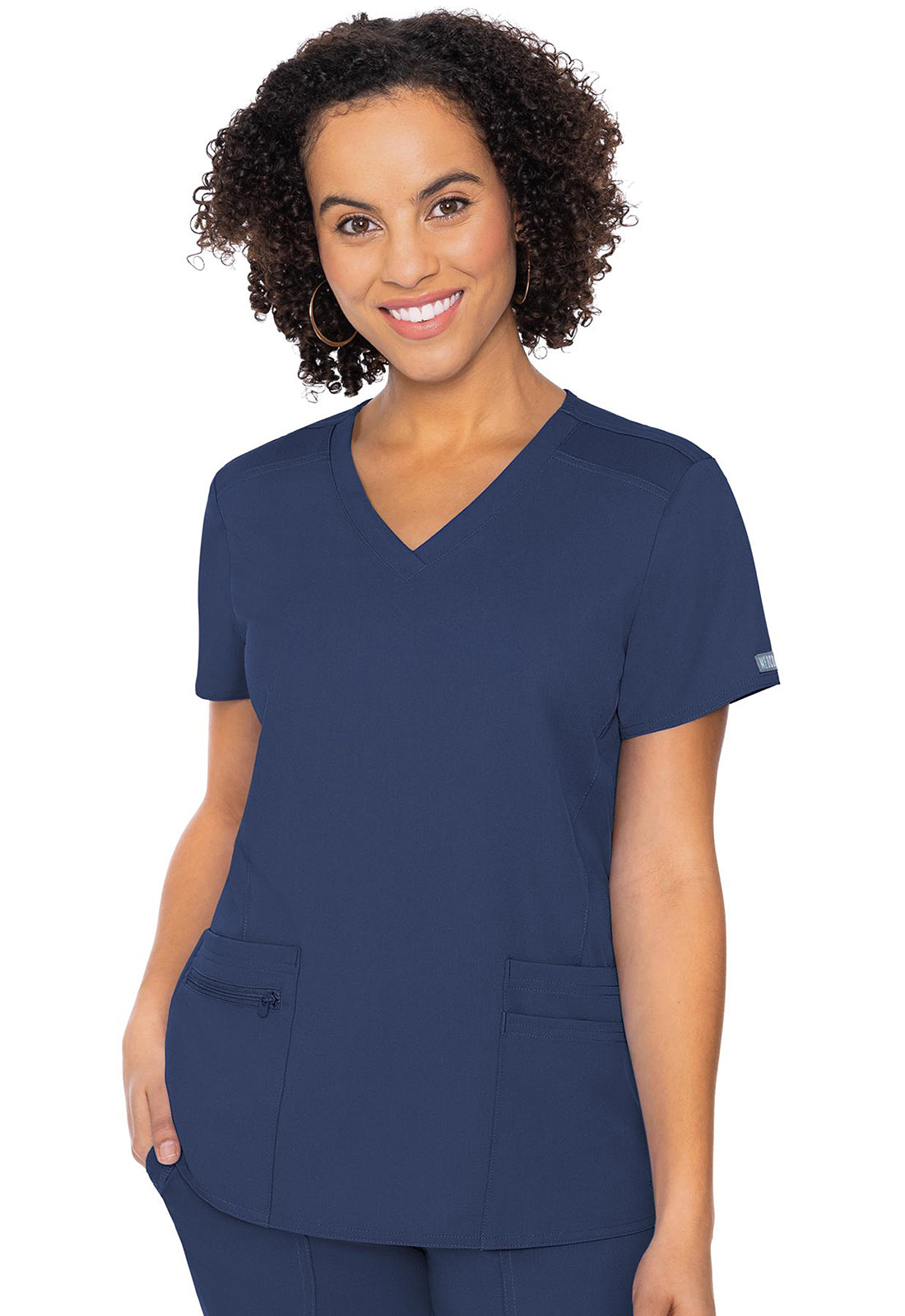 Med Couture Touch Women's MC7468 4 Pocket Top