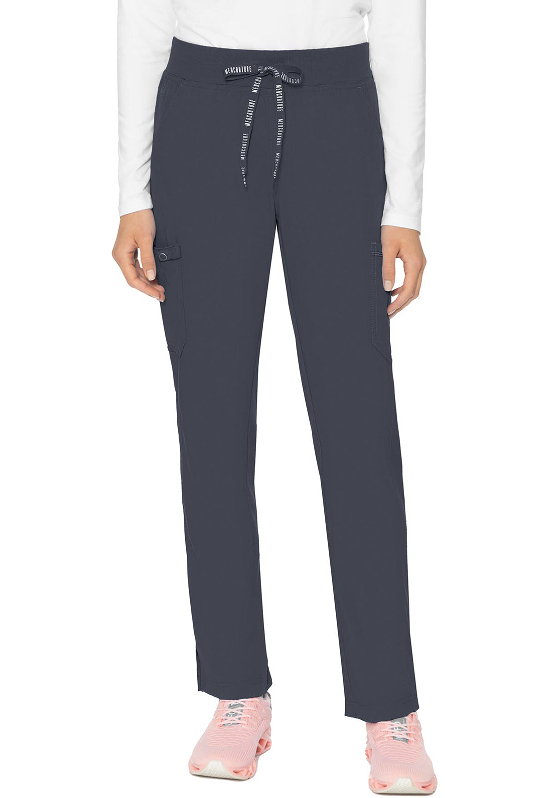 Med Couture Touch Women's MC7725 Jersey Waist Yoga Pant