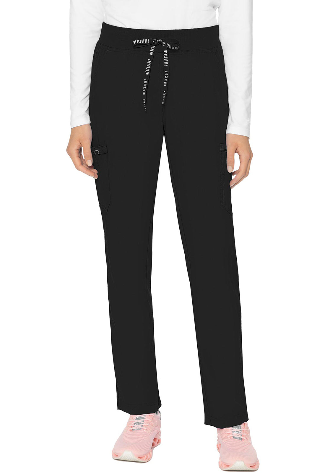 Med Couture Touch Women's MC7725 Jersey Waist Yoga Pant