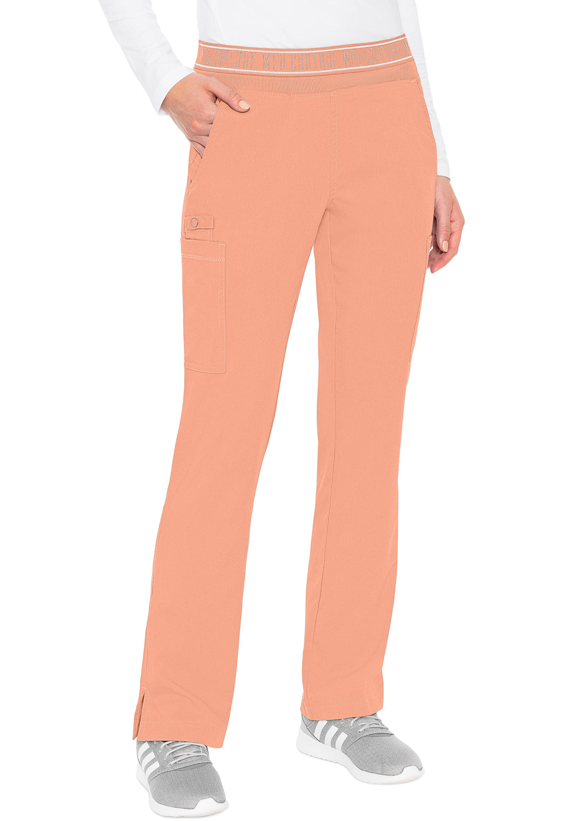 Med Couture Touch Women's MC7739 Yoga 2 Cargo Pocket Pant