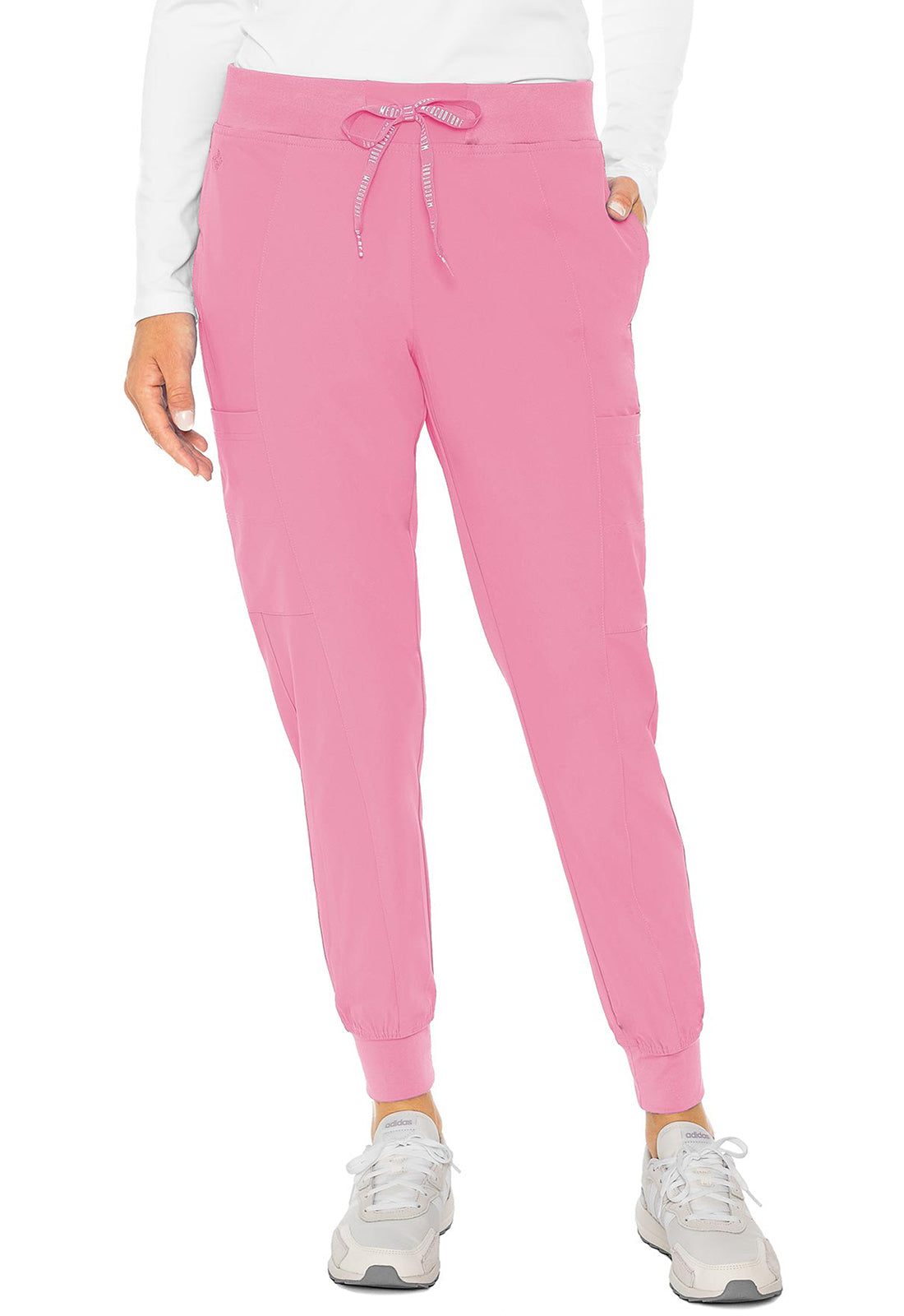Med Couture Peaches Women's MC8721 Seamed Jogger