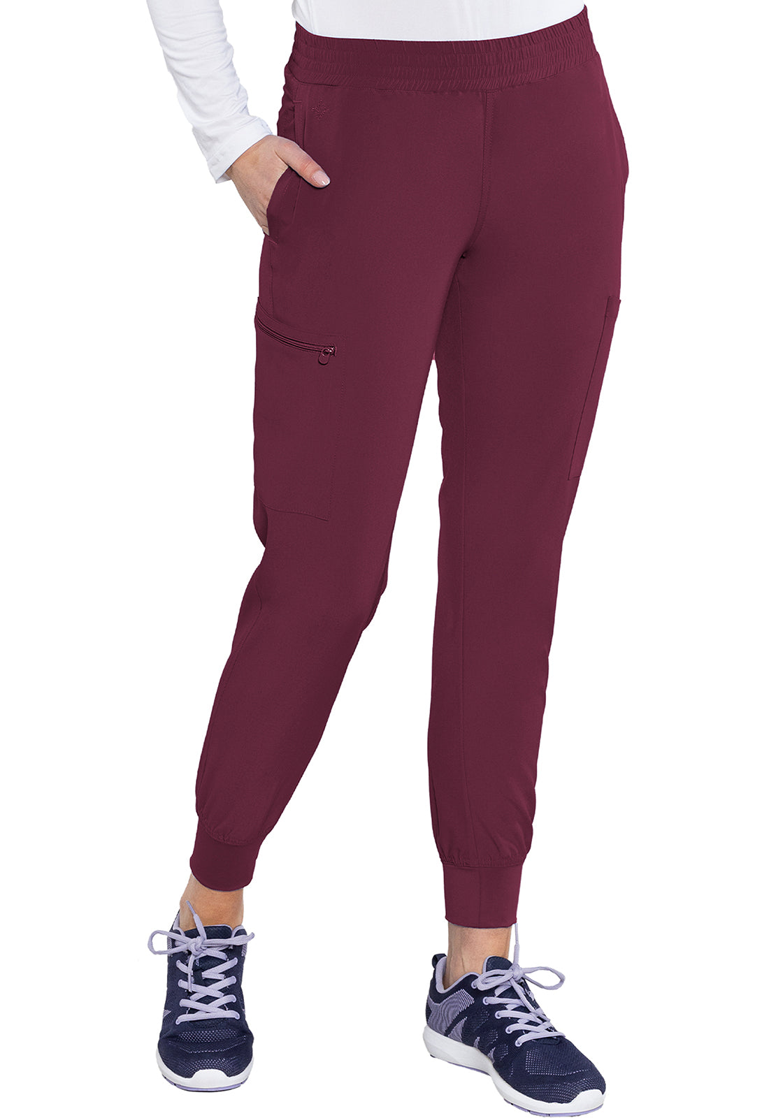 MC ENERGY Women's MC8739 Smocked Waist Jogger