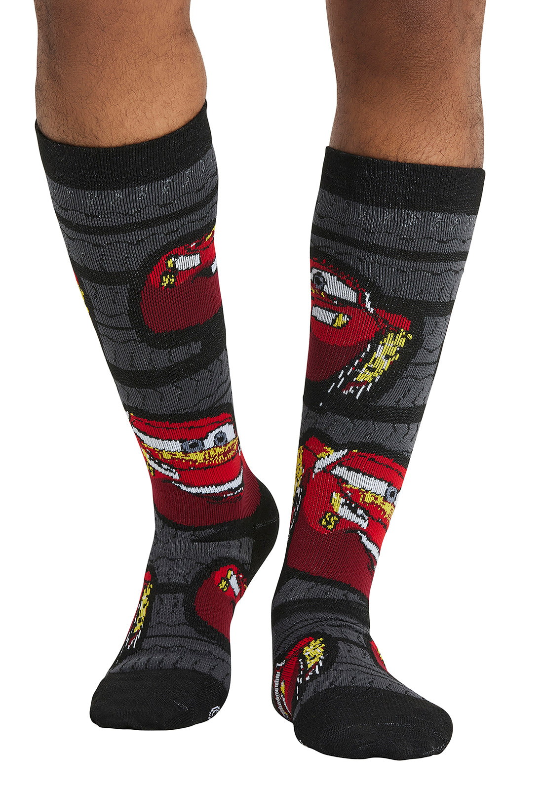 Cherokee Legwear Men's MPRINTSUPPOR Men's 10-15mmHg Compression Socks