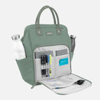 NB003 Black Leopard Jacquard View 2