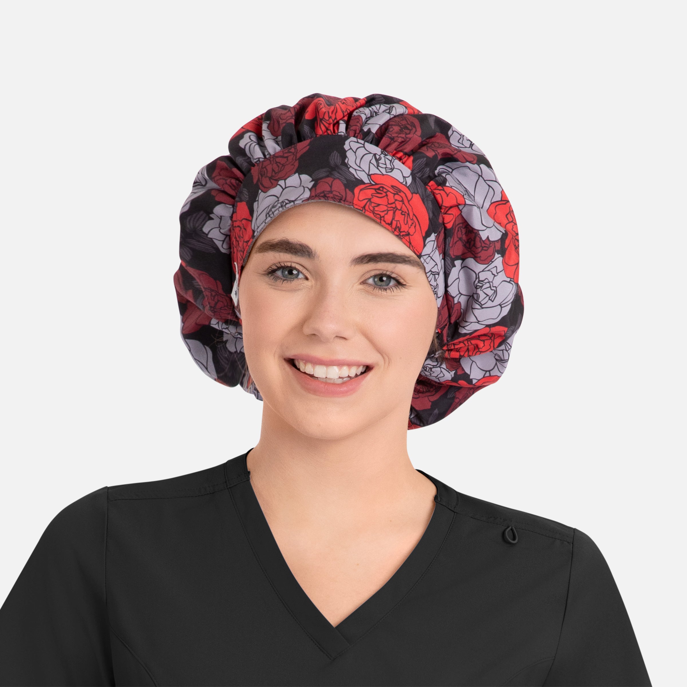 Maevn Scrub Cap NC325 Unisex Printed Bouffant Cap