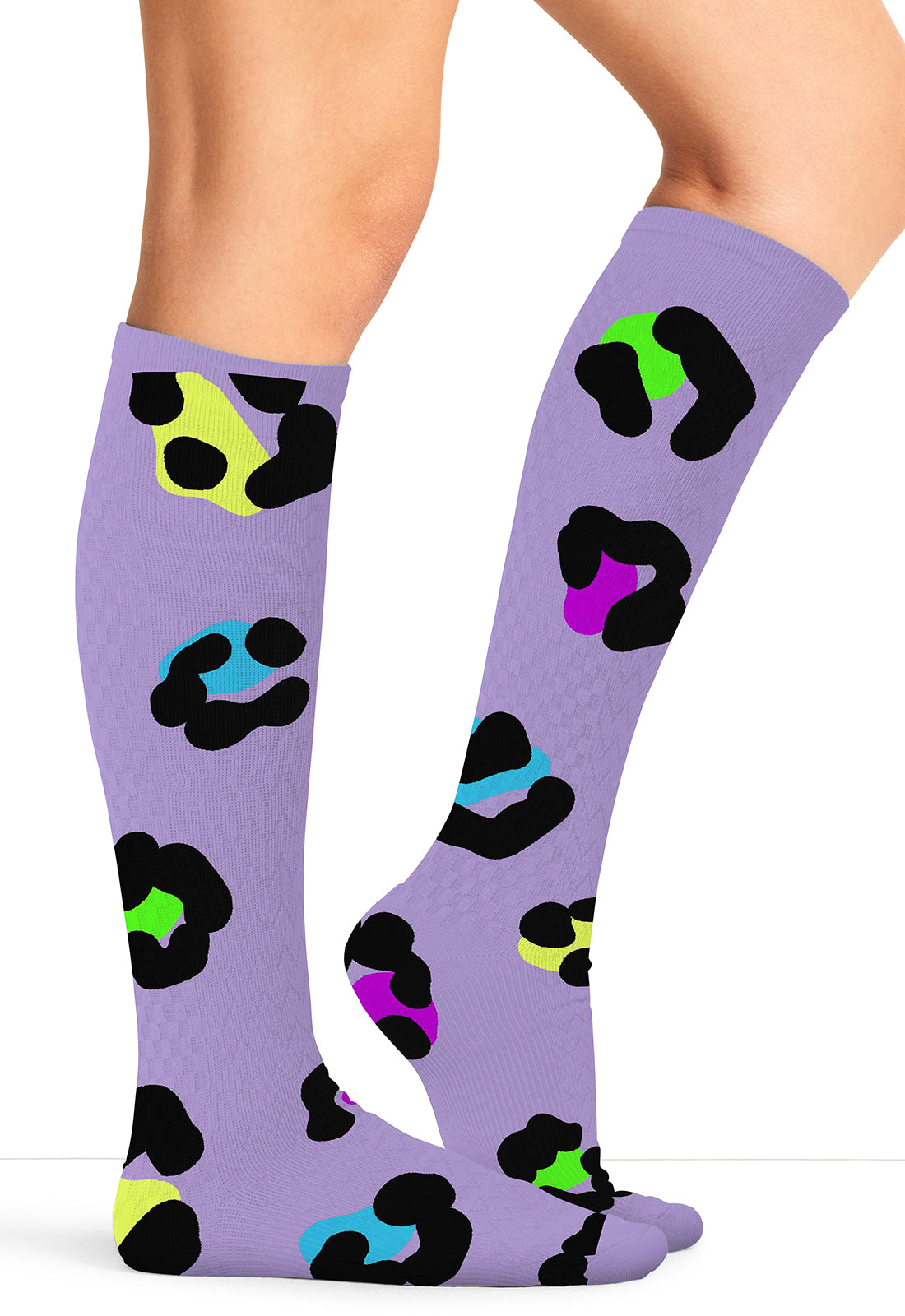 Cherokee Legwear Women's PRINTSUPPOR Women's 10-15mmHg Compression Socks