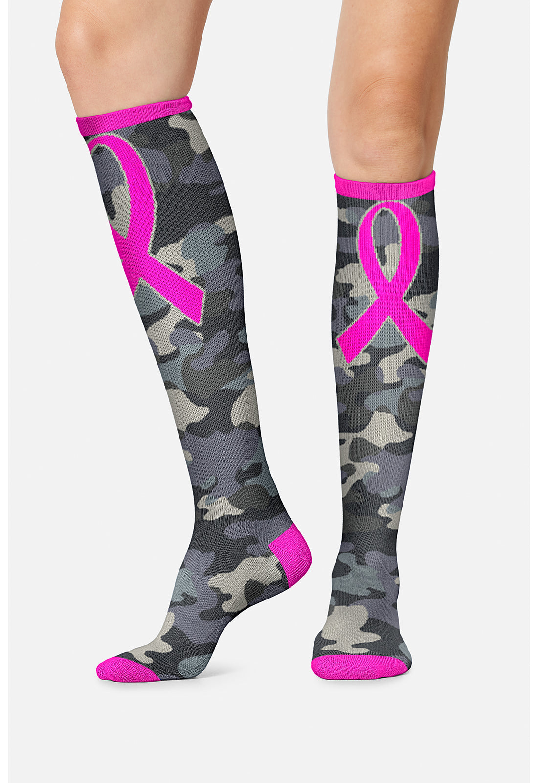 Cherokee Legwear Women's PRINTSUPPOR Women's 10-15mmHg Compression Socks