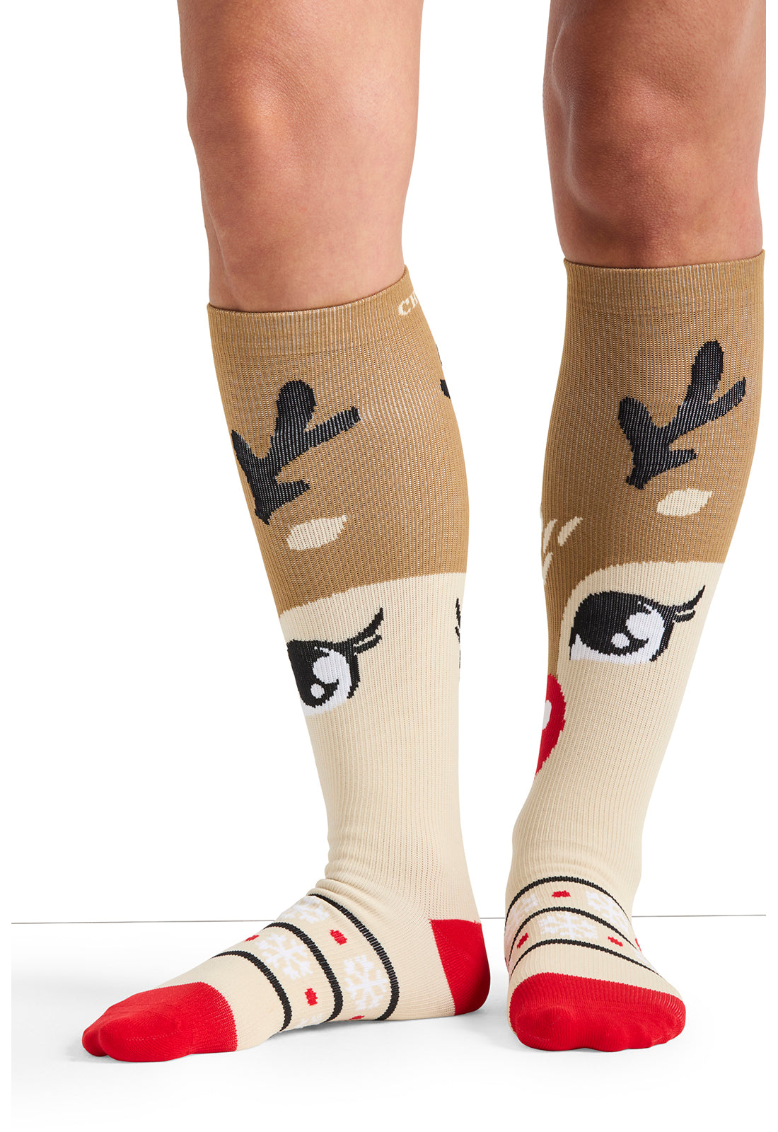 Cherokee Legwear Women's PRINTSUPPOR Women's 10-15mmHg Compression Socks