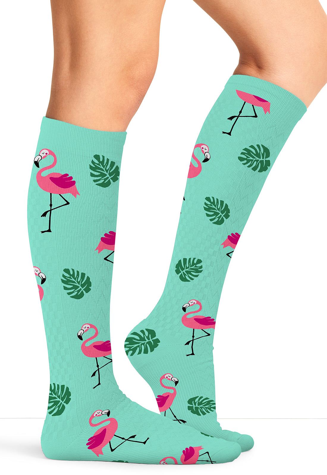 Cherokee Legwear Women's PRINTSUPPOR Women's 10-15mmHg Compression Socks