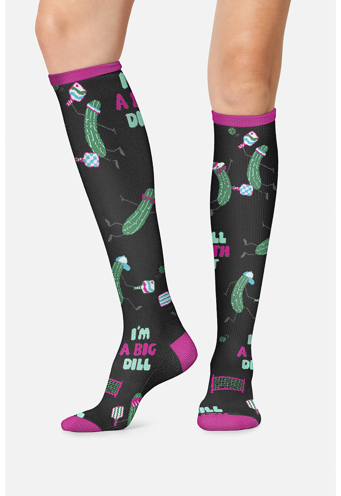Cherokee Legwear Women's PRINTSUPPOR Women's 10-15mmHg Compression Socks
