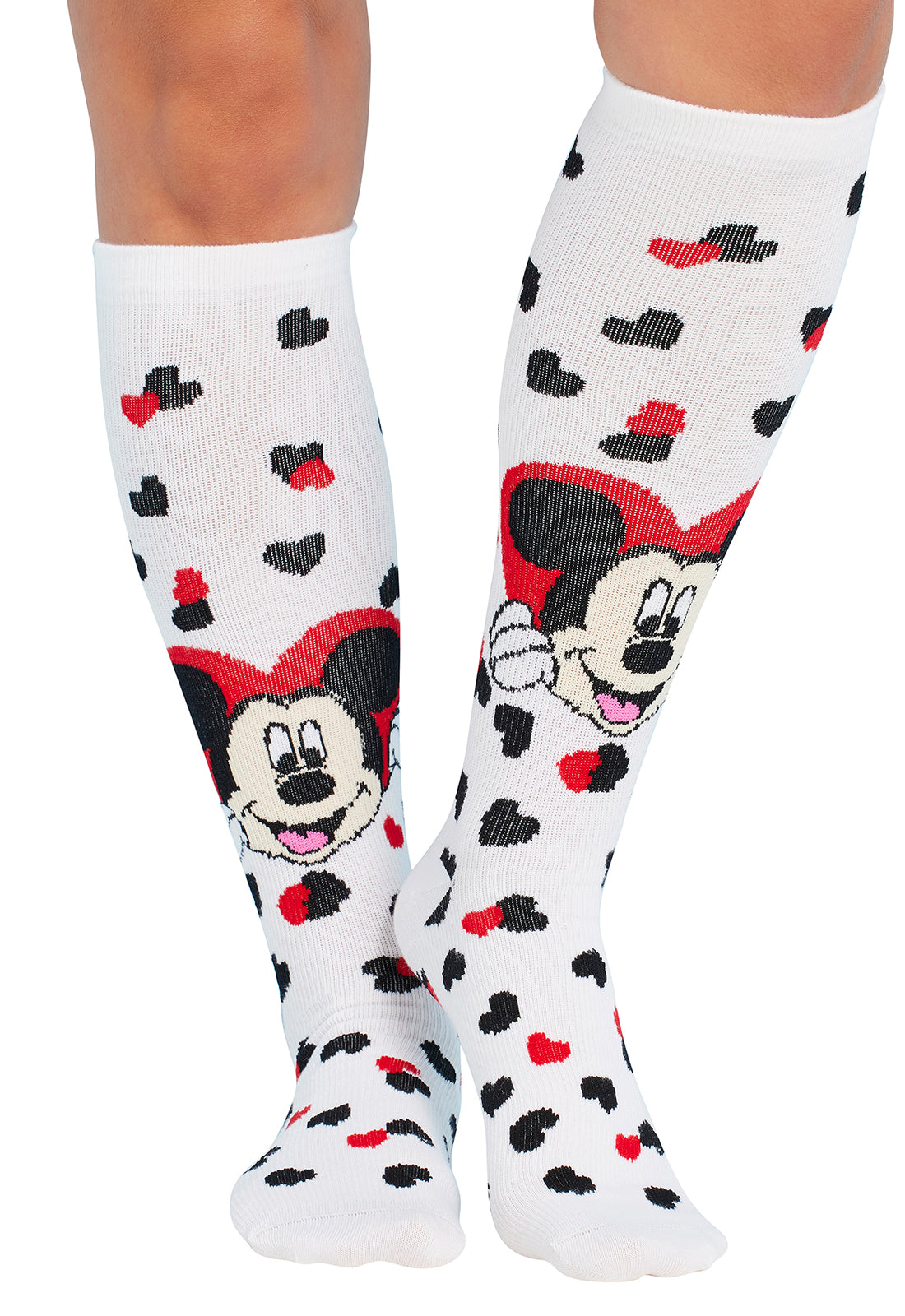 Cherokee Legwear Women's PRINTSUPPOR Women's 10-15mmHg Compression Socks