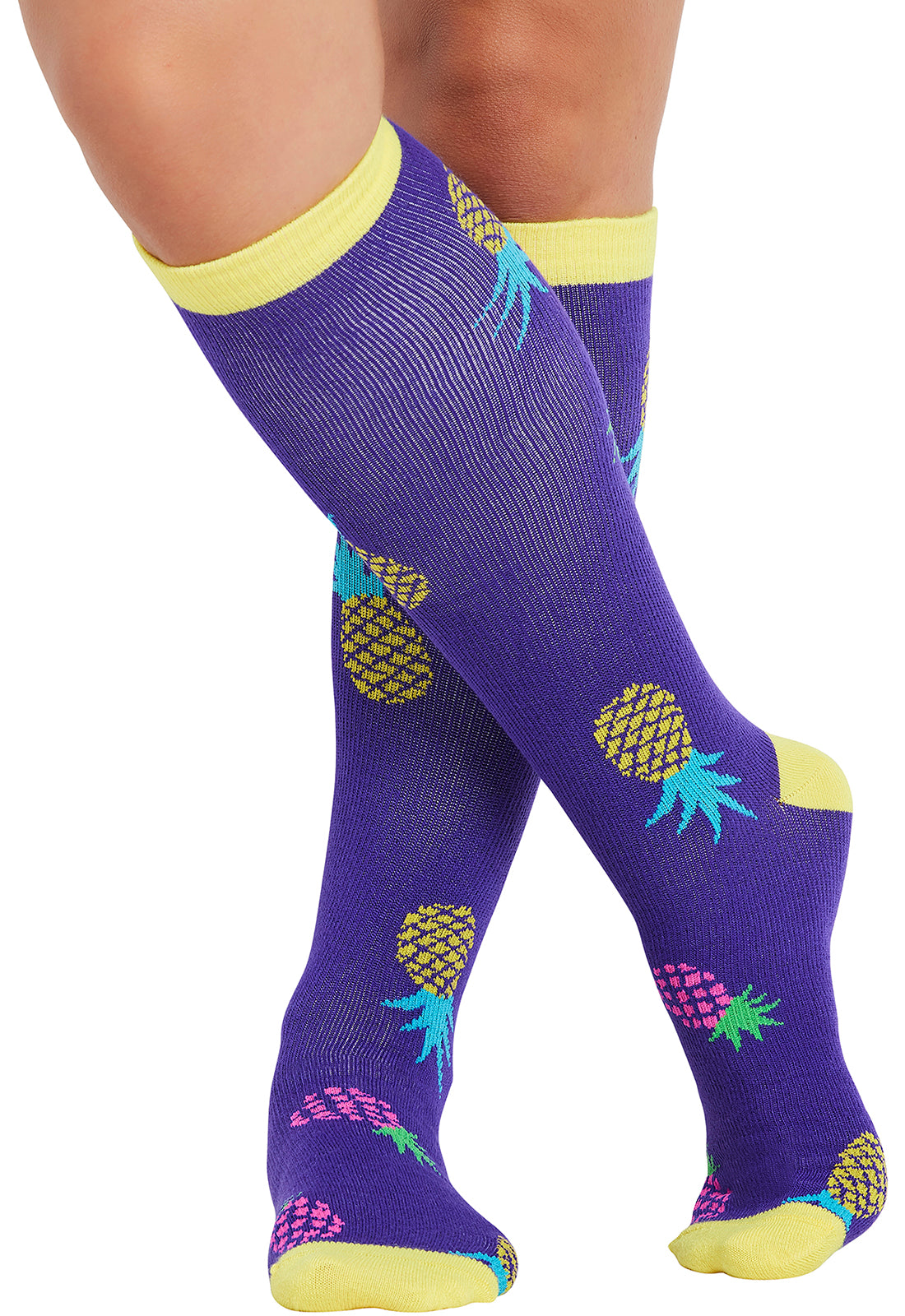 Cherokee Legwear Women's PRINTSUPPOR Women's 10-15mmHg Compression Socks