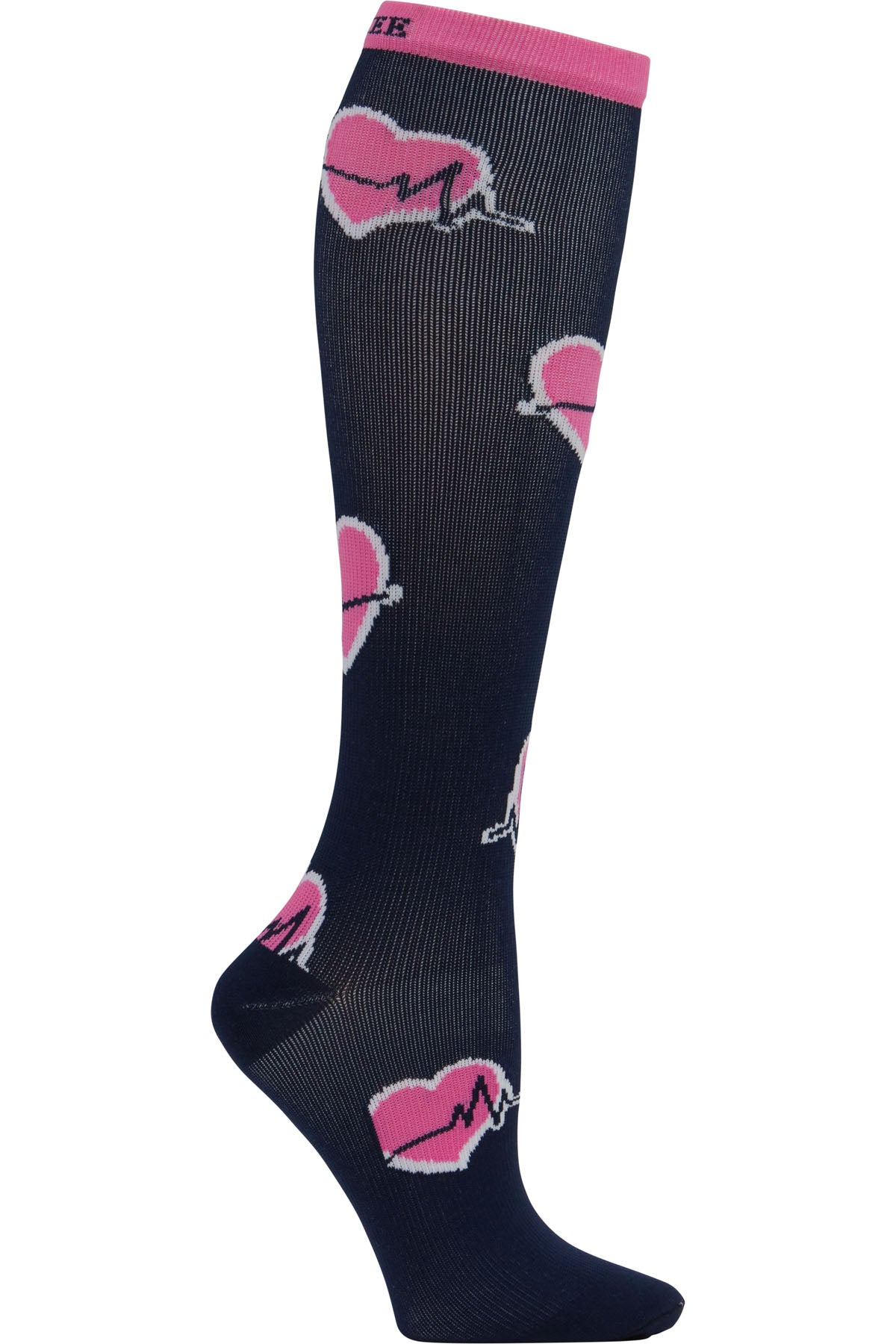 Cherokee Legwear Women's PRINTSUPPOR Women's 10-15mmHg Compression Socks