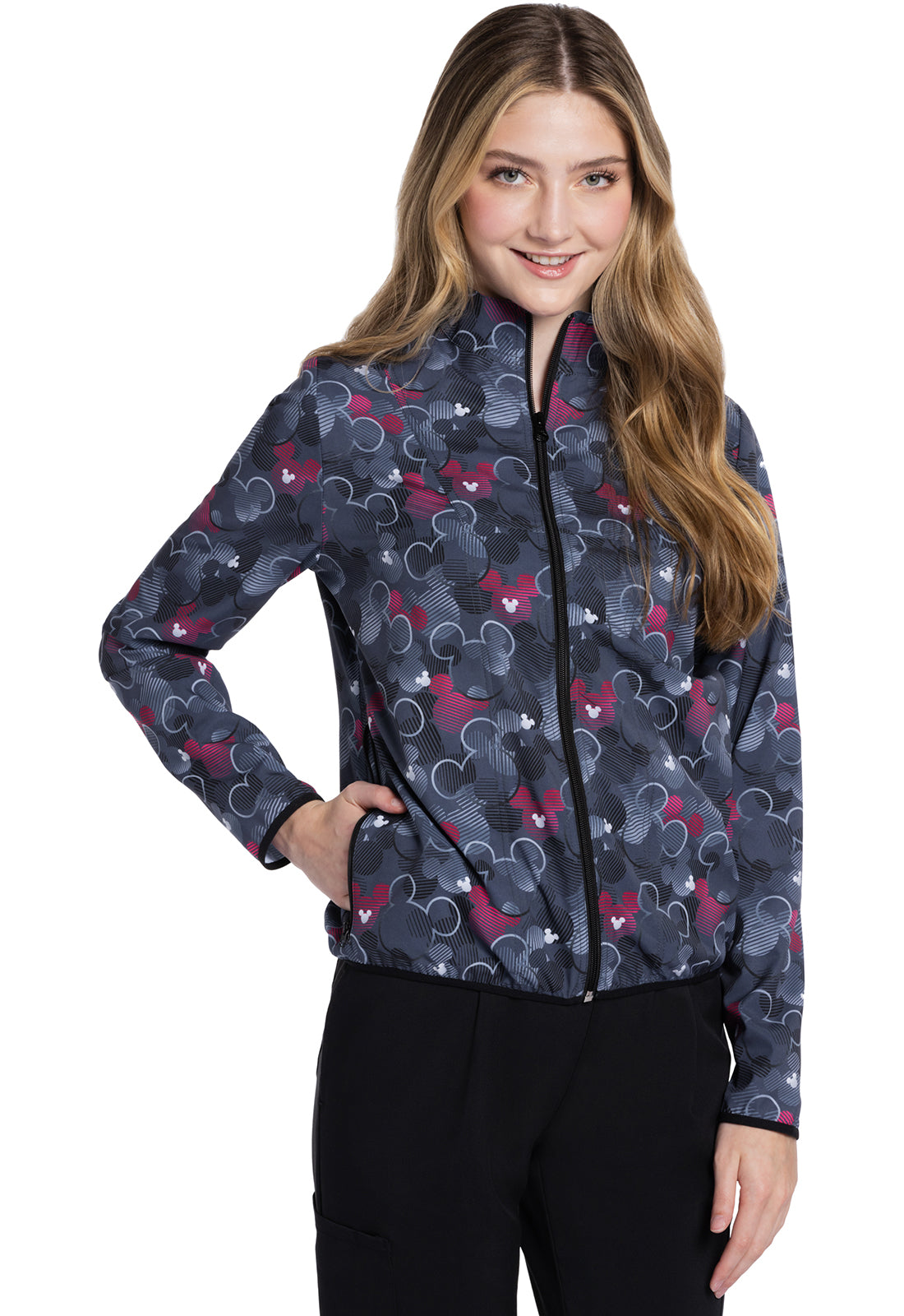 TF TOONIFORMS-DISNEY  Women's TF320 Packable Print Jacket