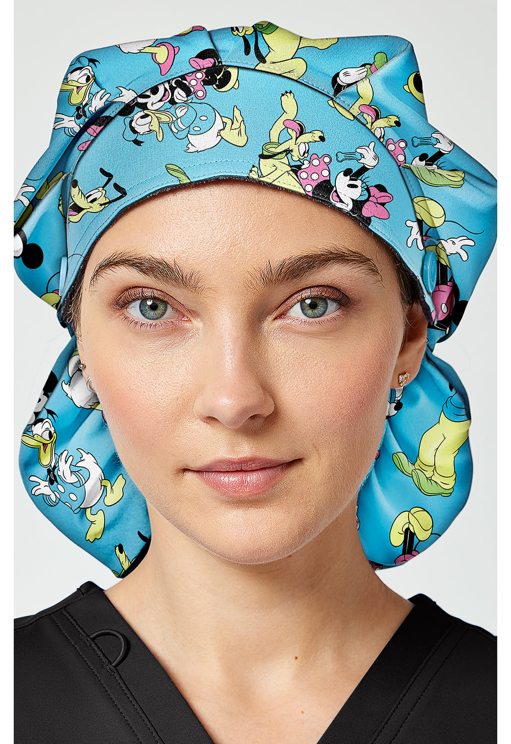 Tooniforms Disney Unisex TF514 Unisex Print Bouffant Scrubs Hat